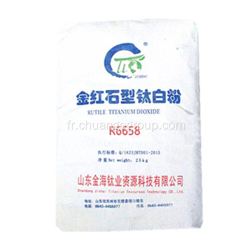 Jinhai Brand Titanium Dioxyde R6658 pour l'encre solvant